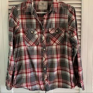 Wind River Boys Collared Flannel Shirt